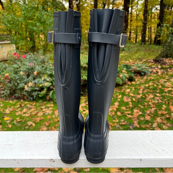 Hunter Adjustable Back Tall Boot Size 5 - Picture 6 of 14